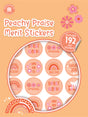 Peachy Praise Merit Sticker Book - Educational Vantage