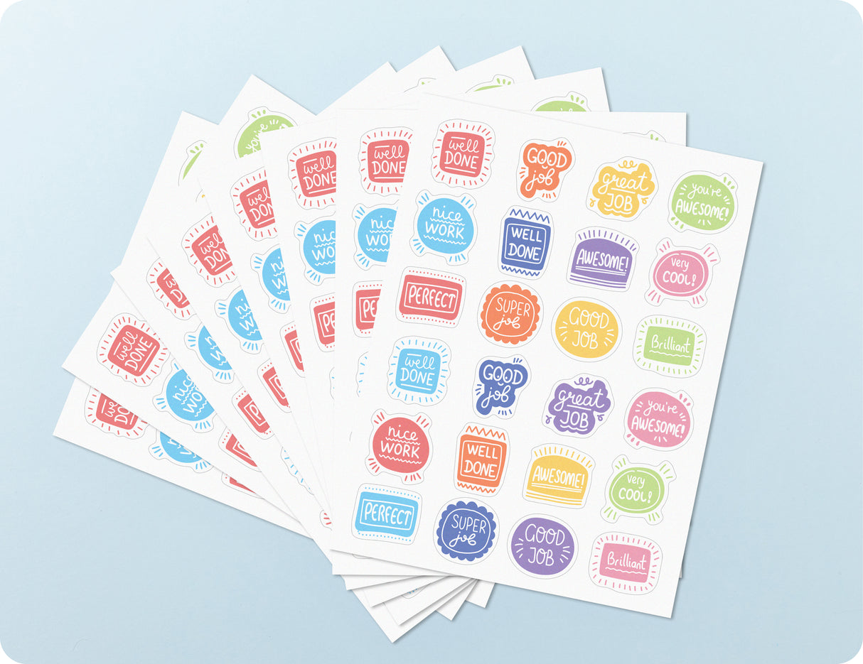 Shout Out Merit Sticker Book - Educational Vantage