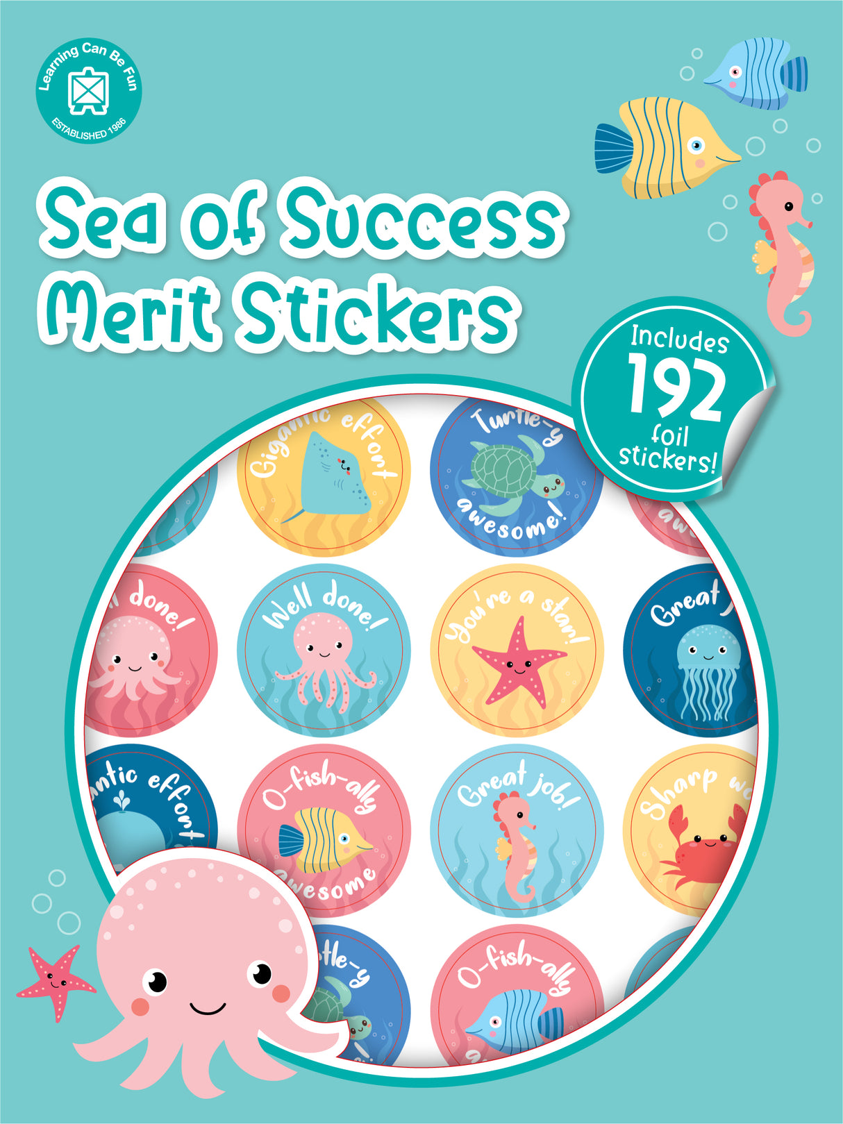 Sea of Success Merit Sticker Book - Educational Vantage