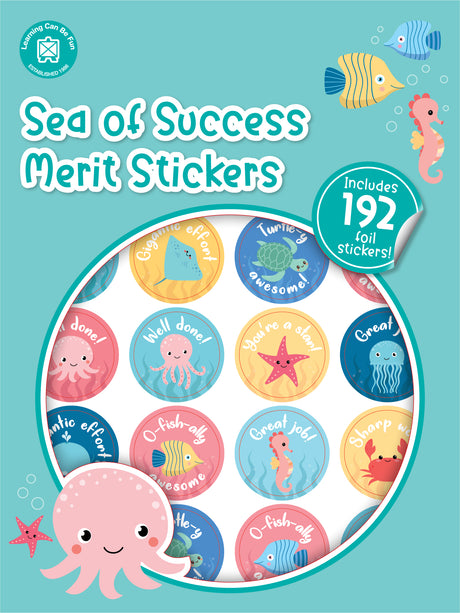 Sea of Success Merit Sticker Book - Educational Vantage