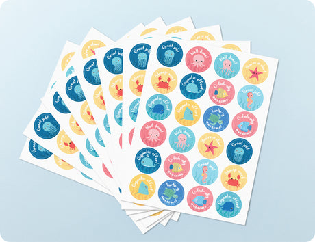 Sea of Success Merit Sticker Book - Educational Vantage