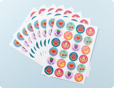 Tutti Frutti Triumphs Merit Sticker Book - Educational Vantage