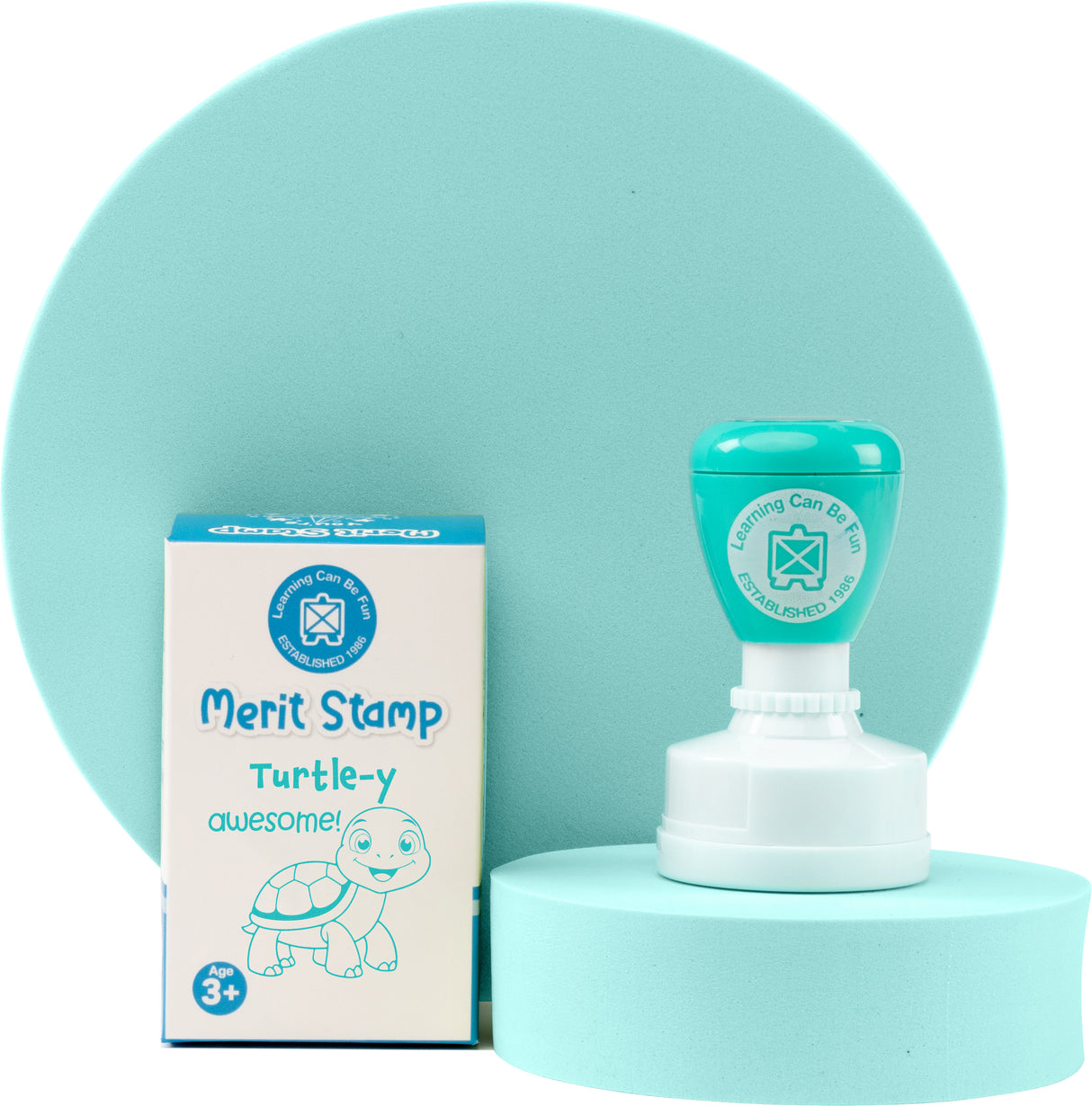Turtle-y Awesome Merit Stamp - Educational Vantage
