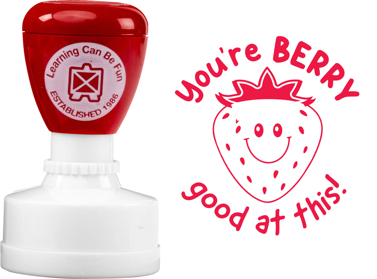 You're Berry Good At This Merit Stamp - Educational Vantage
