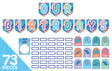 Ocean Country Birthday Bulletin Board Set - Educational Vantage