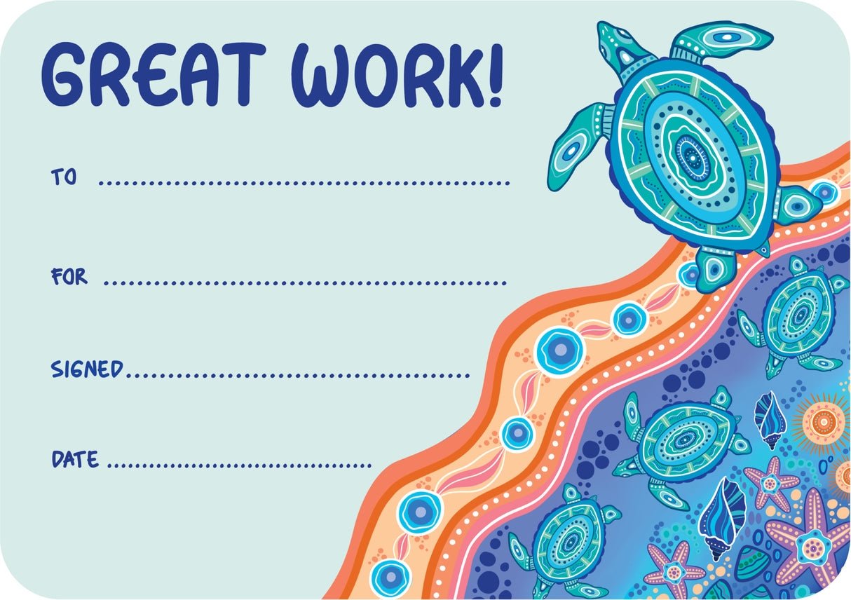 Ocean Country Great Work Certificates - Educational Vantage