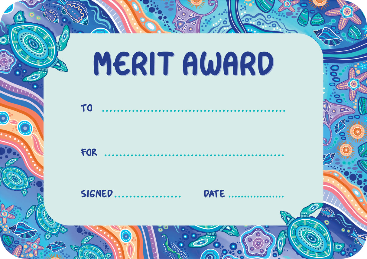 Ocean Country Merit Award Certificates - Educational Vantage