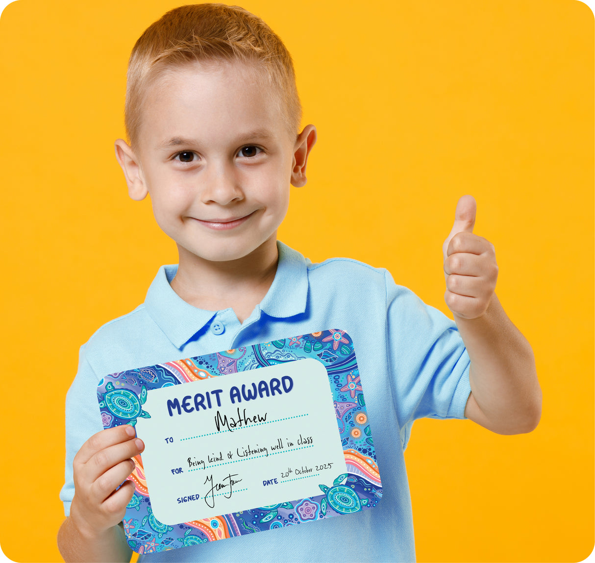 Ocean Country Merit Award Certificates - Educational Vantage