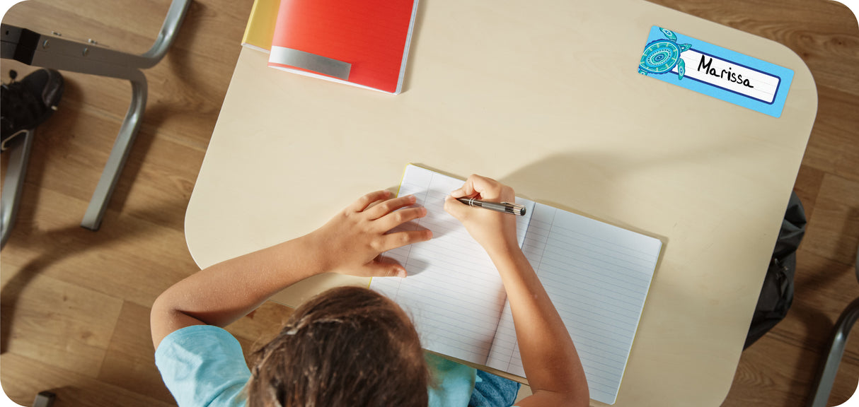 Ocean Country Adhesive Name Plates - Educational Vantage