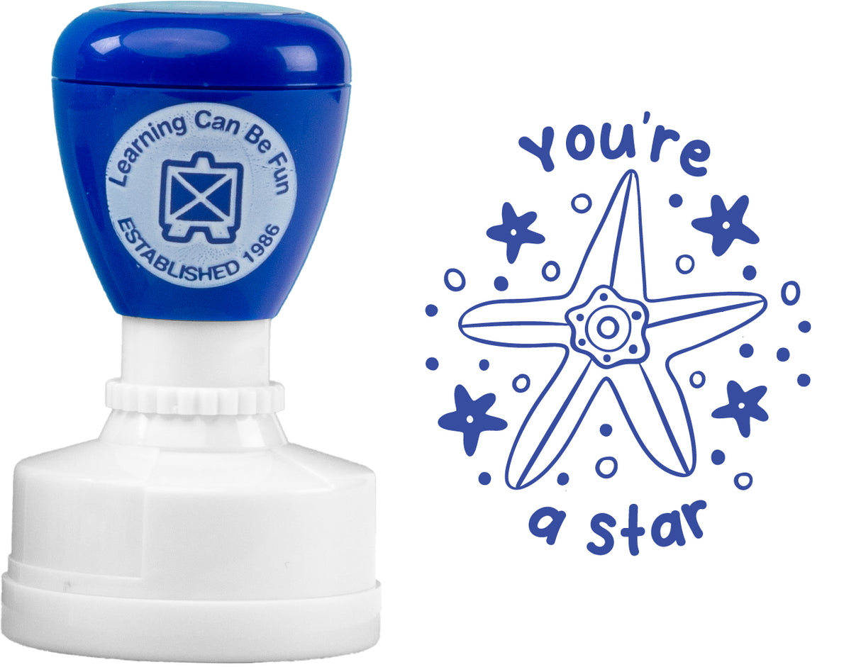 Ocean Country Starfish Merit Stamp - Educational Vantage