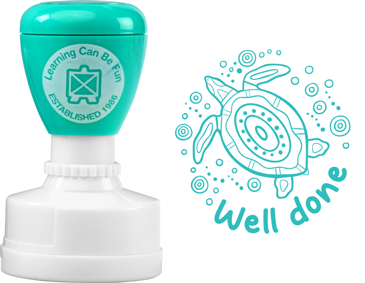 Ocean Country Turtle Merit Stamp - Educational Vantage