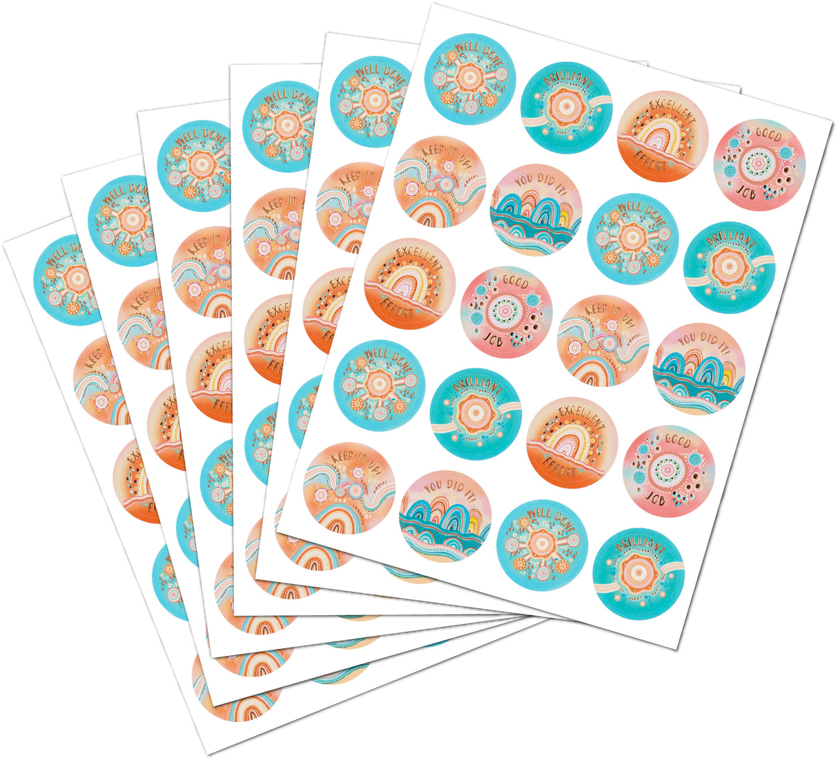 Sacred Country Merit Sticker Book - Educational Vantage