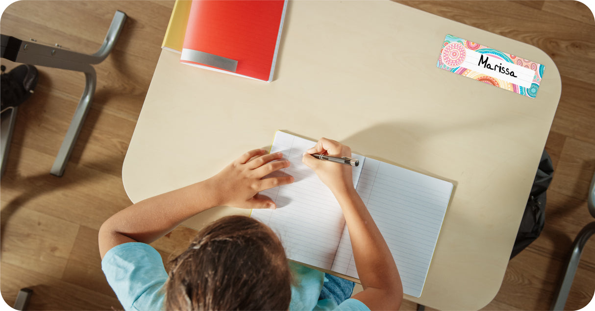 Sacred Country Adhesive Name Plates - Educational Vantage