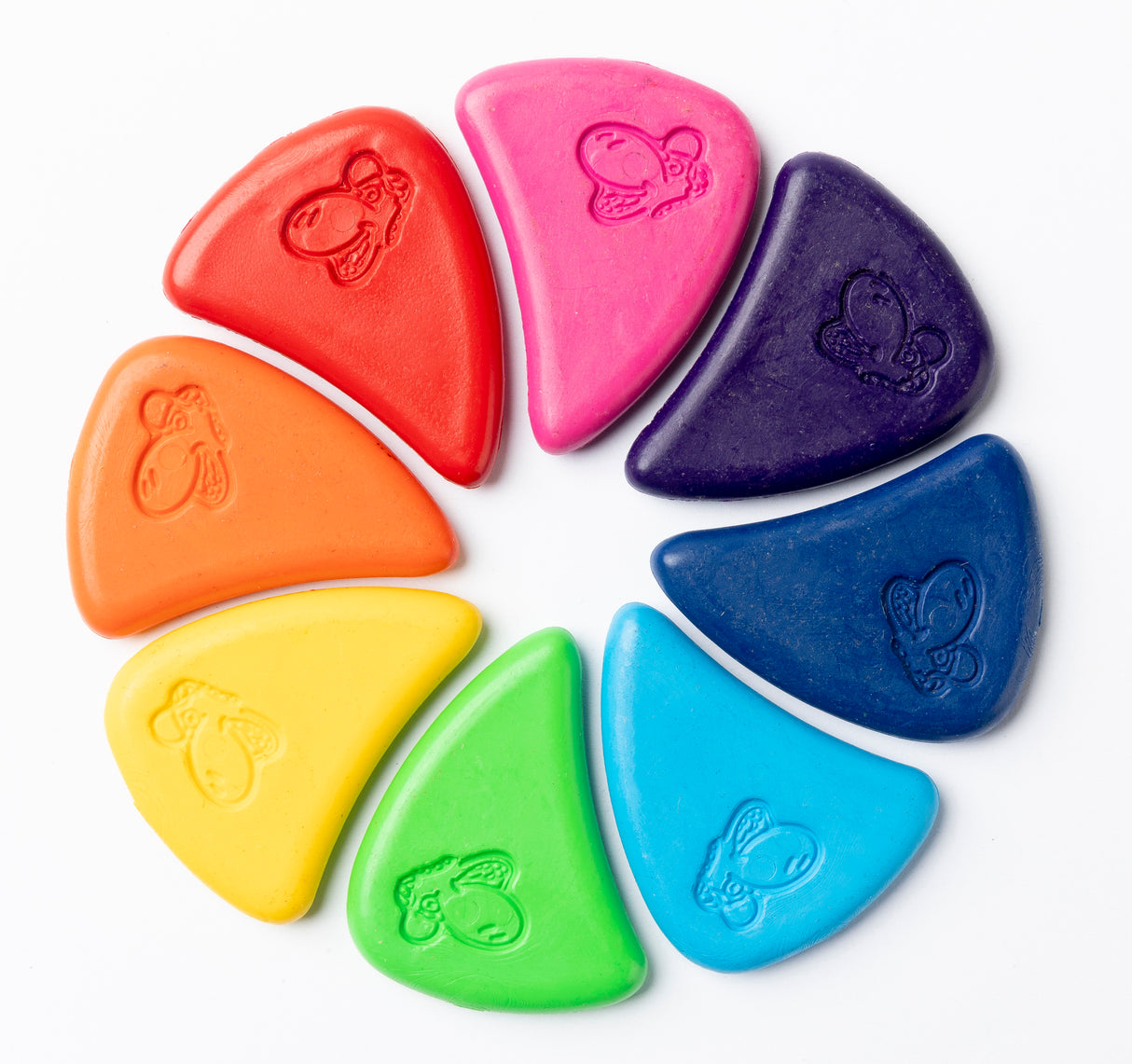 Easi-Grip Dinosaur Pebbles Set of 8 - Educational Vantage