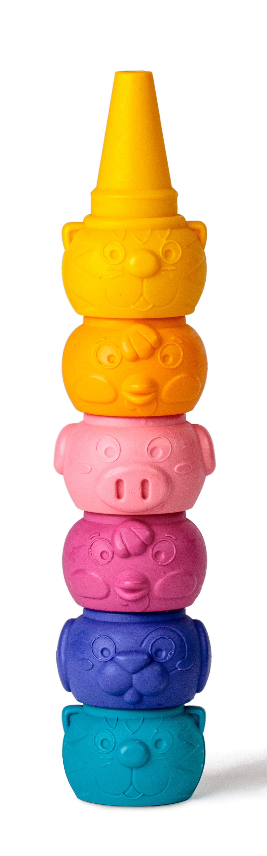 Easi-Grip Animal Crayons - Educational Vantage