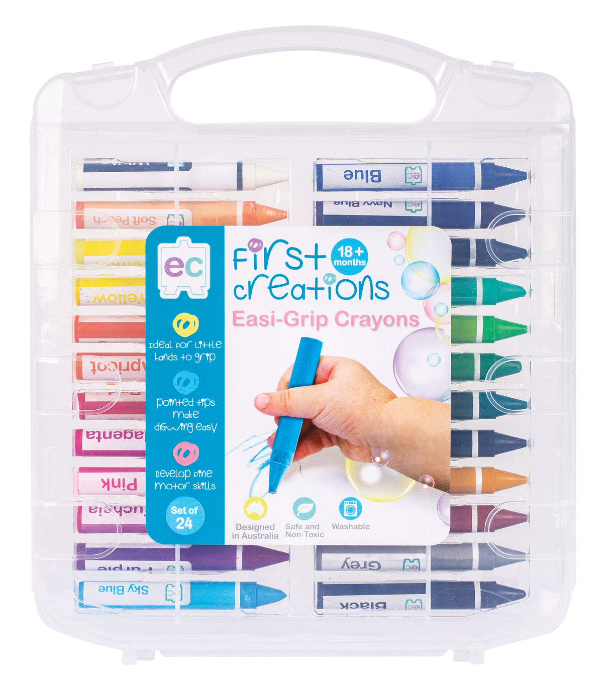 Easi-Grip Crayons - Educational Vantage