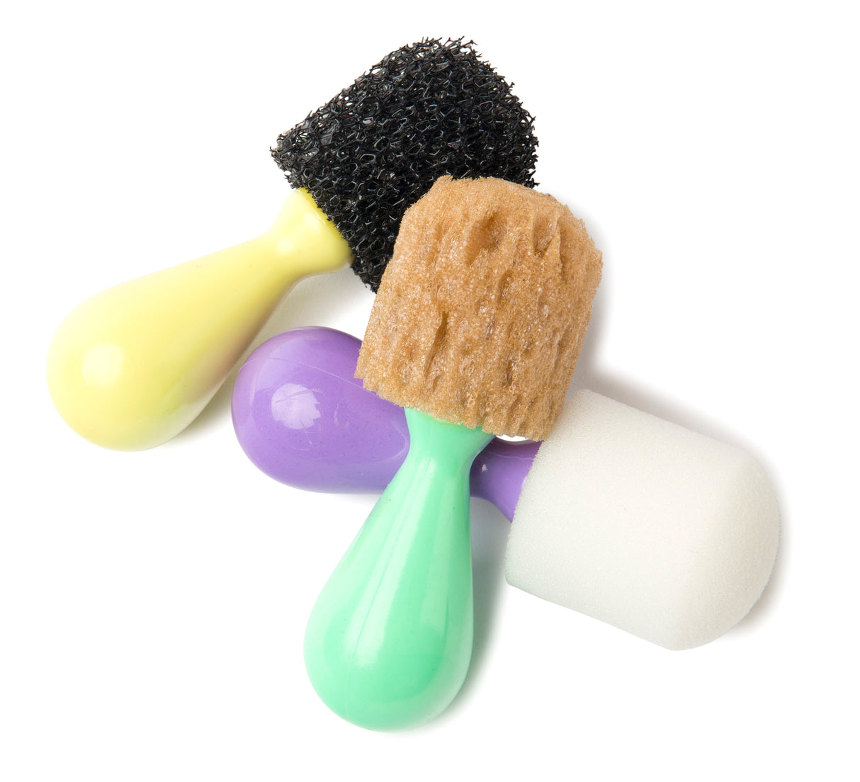 First Creations Easi-Grip Texture Brushes Set of 3 - Educational Vantage