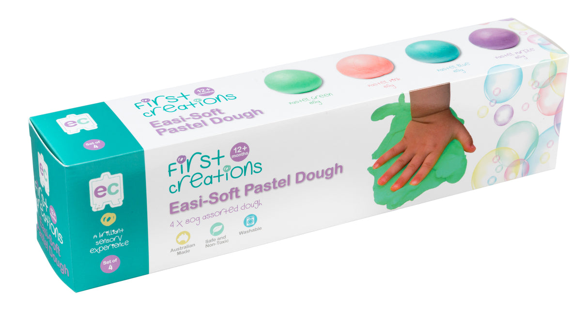 Easi-Soft Dough - Set of 4 - Educational Vantage