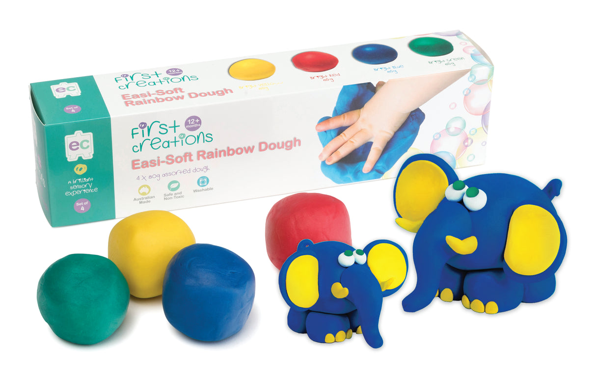 Easi-Soft Dough - Set of 4 - Educational Vantage