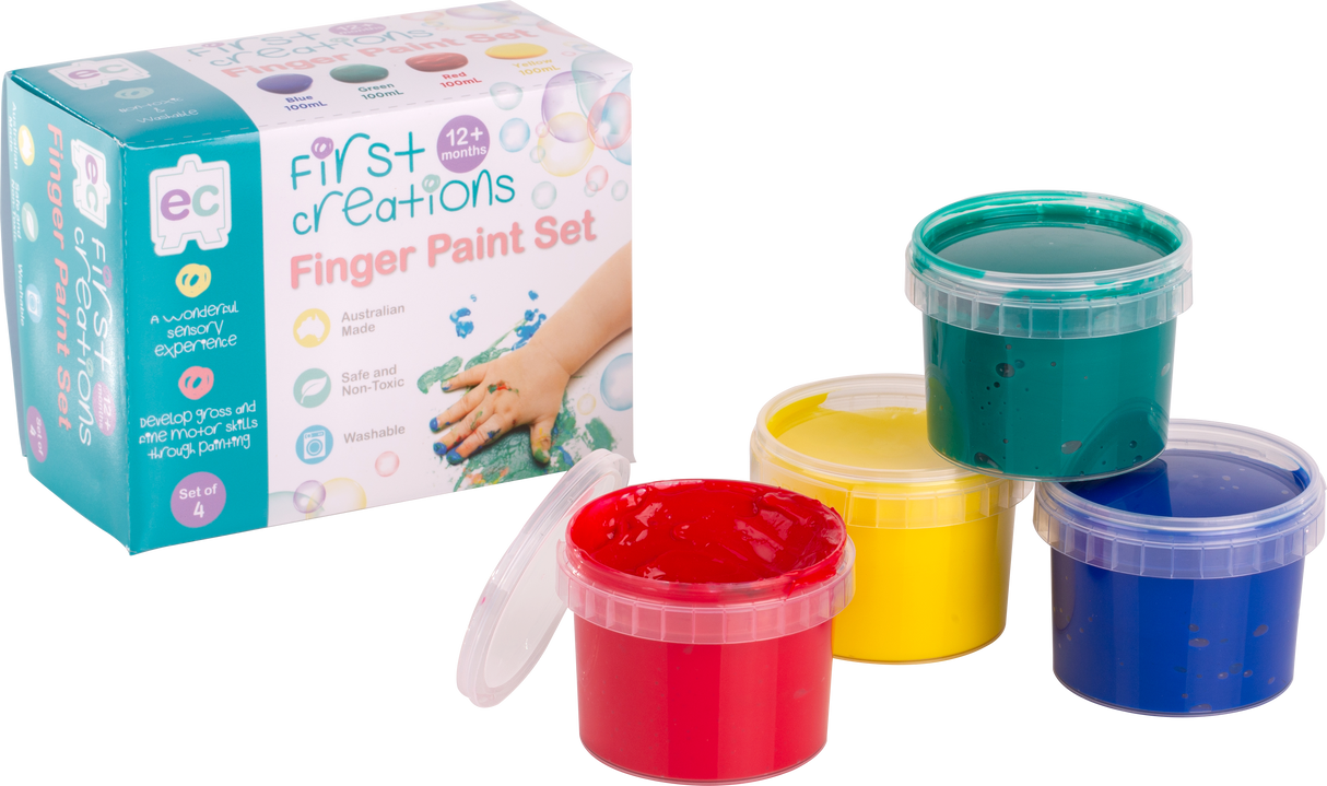 Finger Paint Set - Educational Vantage