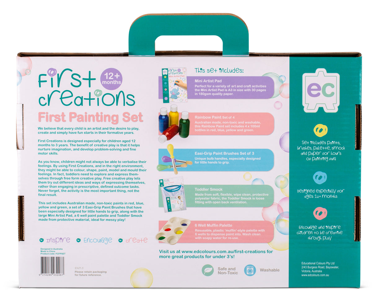 First Creations Painting Kit - Educational Vantage
