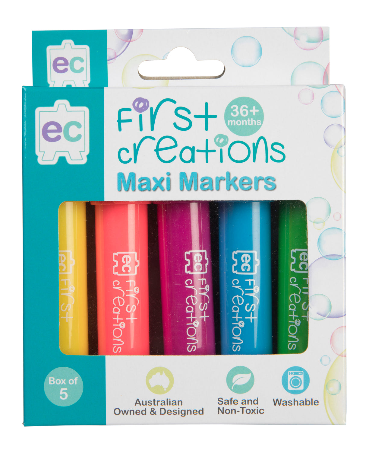 Maxi Markers Box of 5 - Educational Vantage