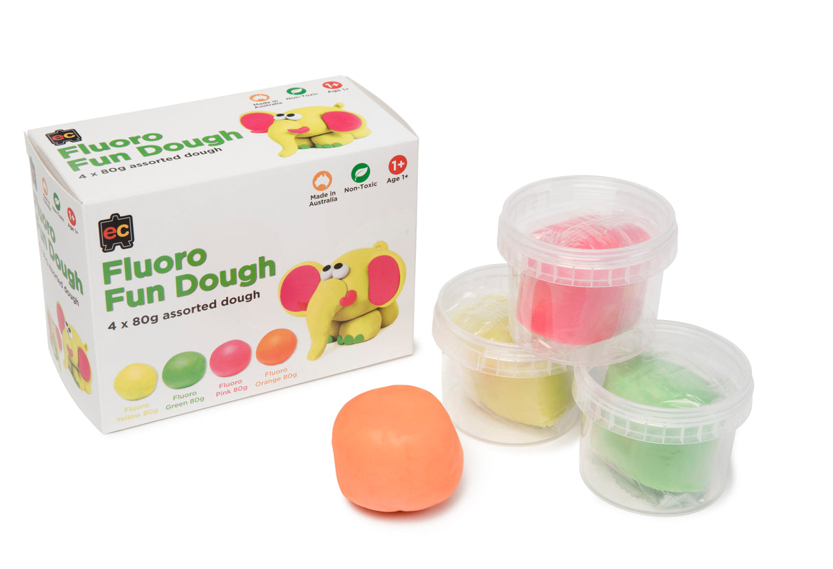 Fluoro Fun Dough Set - Educational Vantage