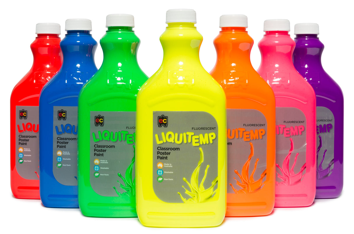 Fluorescent Liquitemp Paint - Educational Vantage