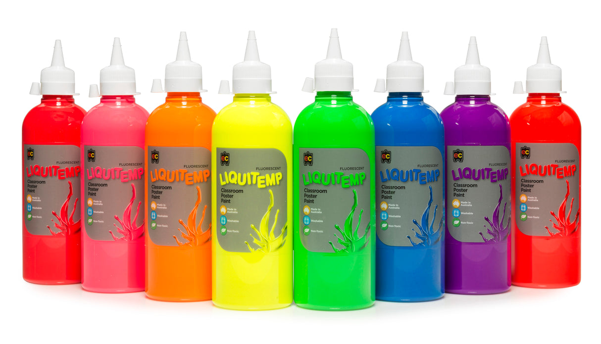 Fluorescent Liquitemp Paint - Educational Vantage