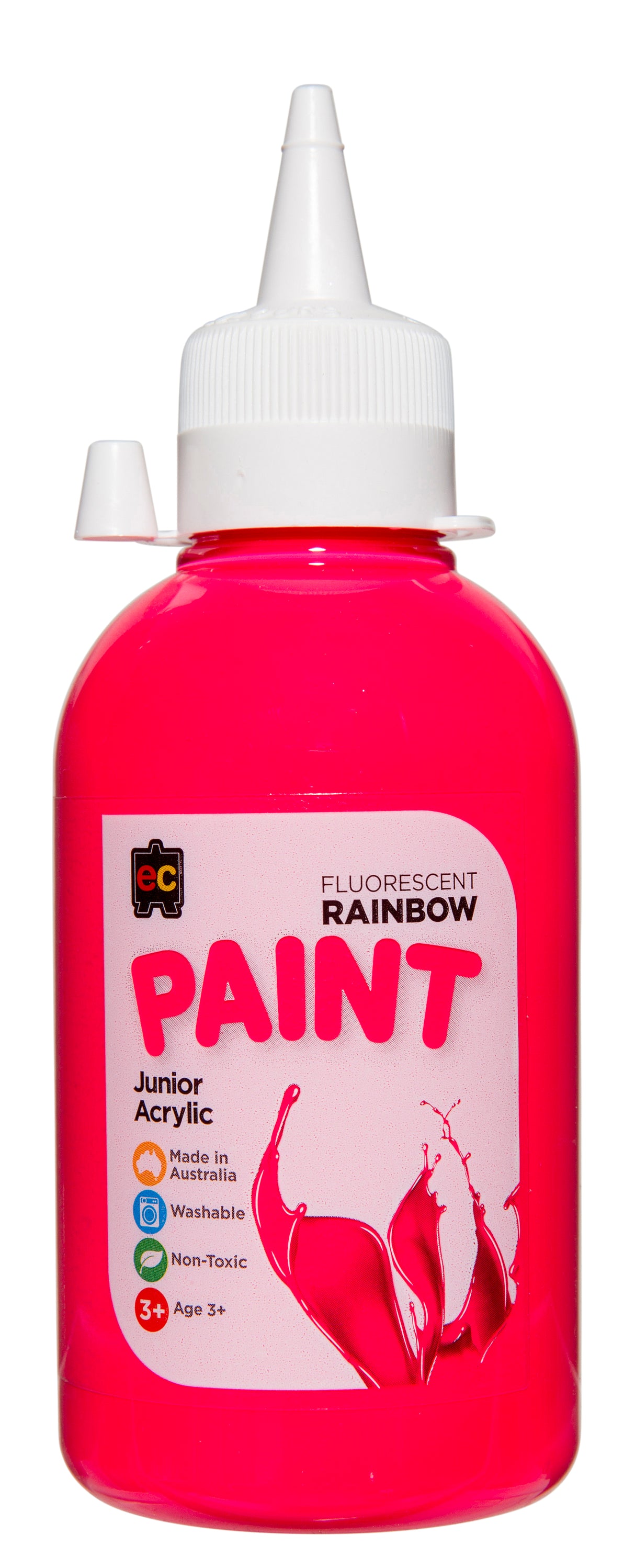 Fluorescent Rainbow Paint 250ml - Educational Vantage