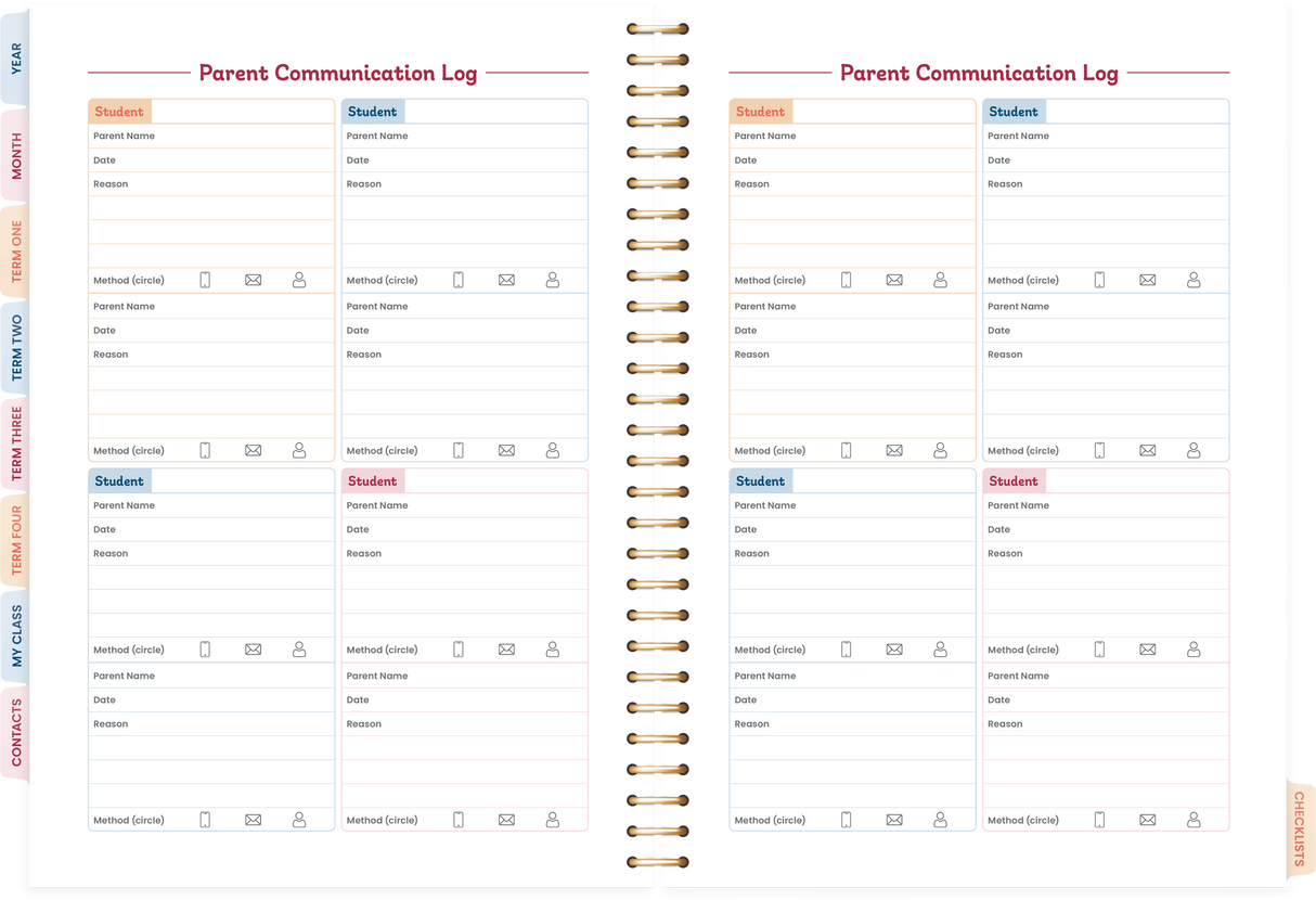 Elizabeth Richards Teacher Planner 2026-Stronger Together - Educational Vantage