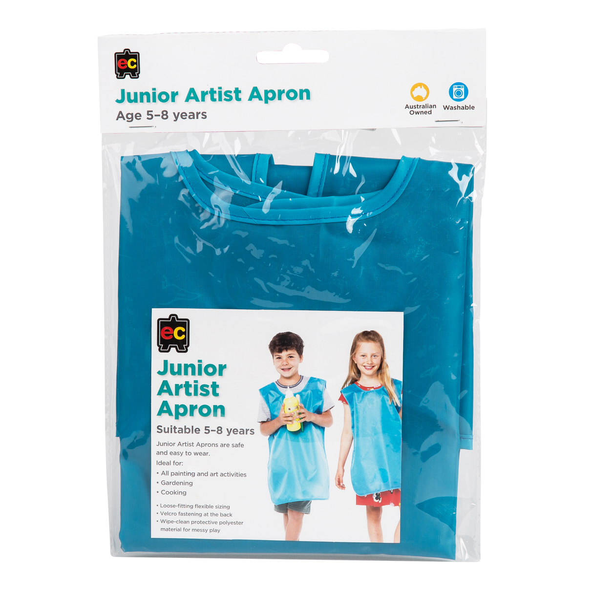 Junior Artist Apron (Ages 5-8) - Educational Vantage