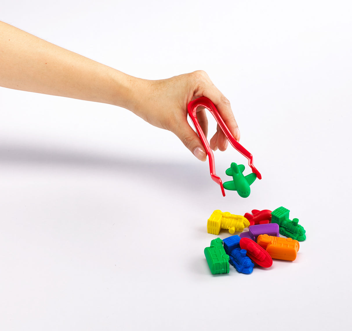 Jumbo Plastic Tweezers Pack of 4 - Educational Vantage