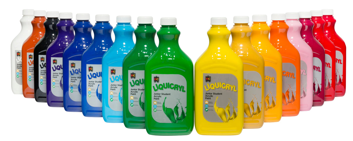 Liquicryl Junior Student Acrylic Paint - Educational Vantage