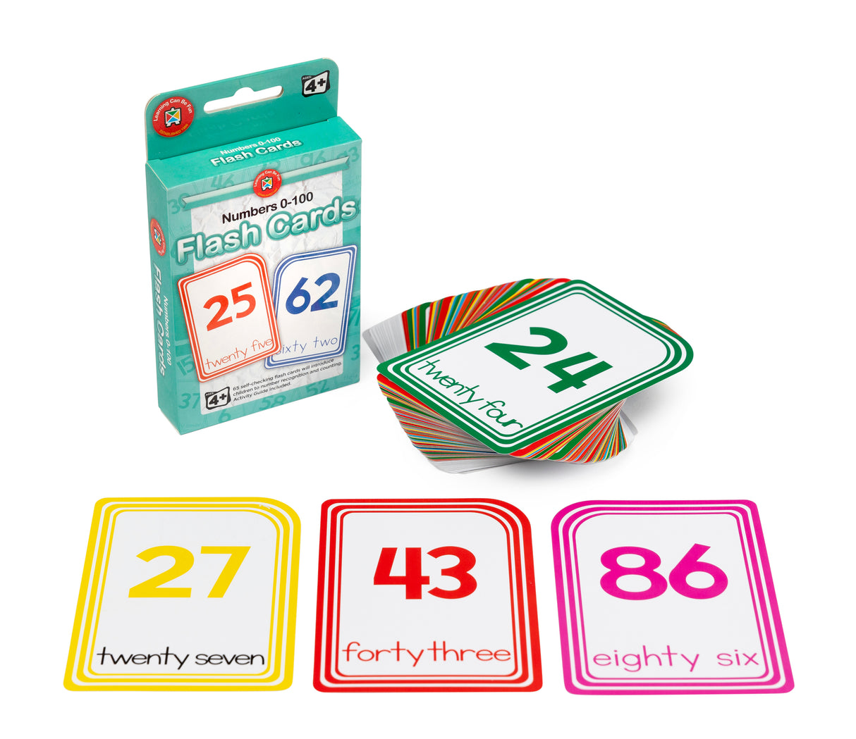 Flash Cards Numbers 0-100 - Educational Vantage