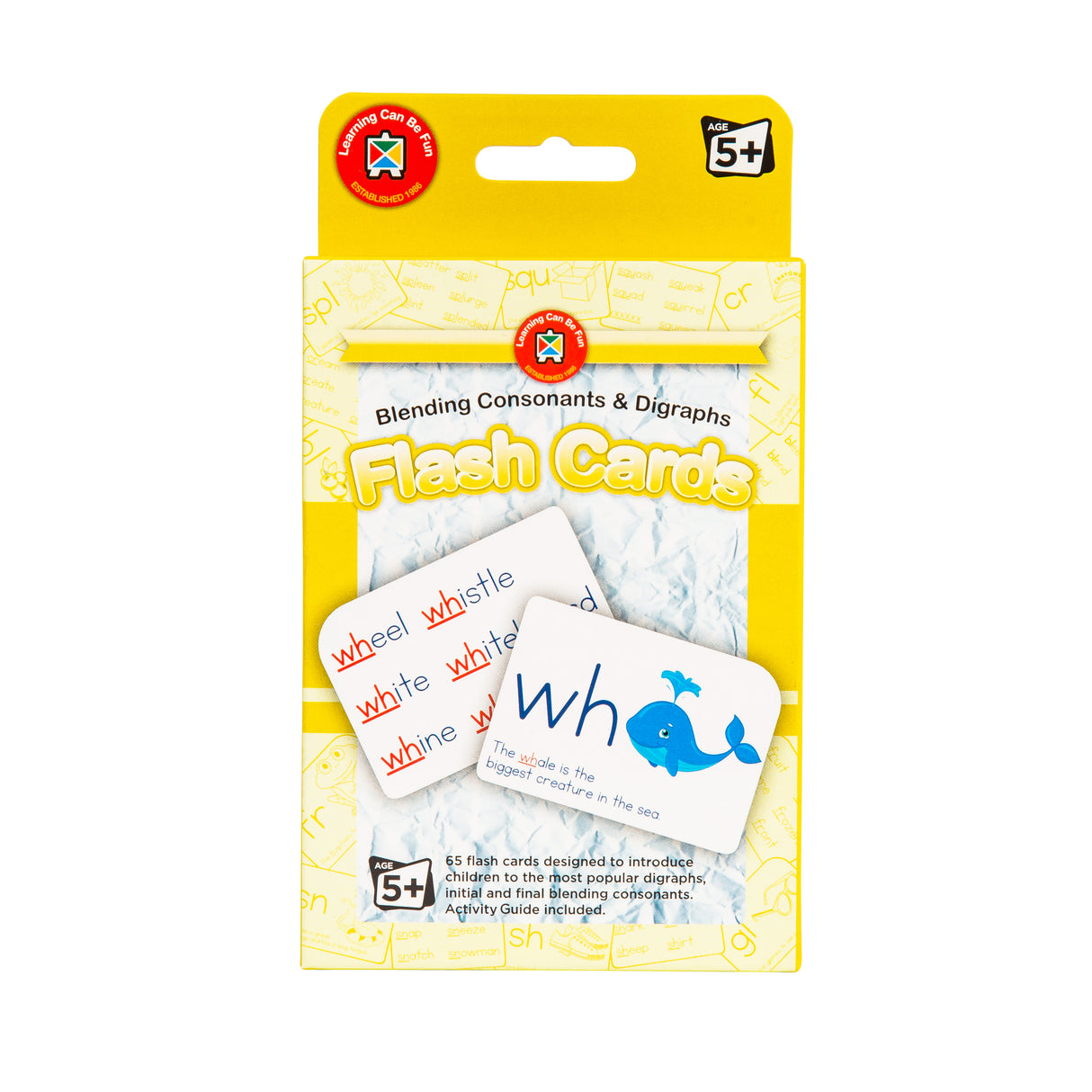 Flash Cards Blending Consonants & Digraphs - Educational Vantage