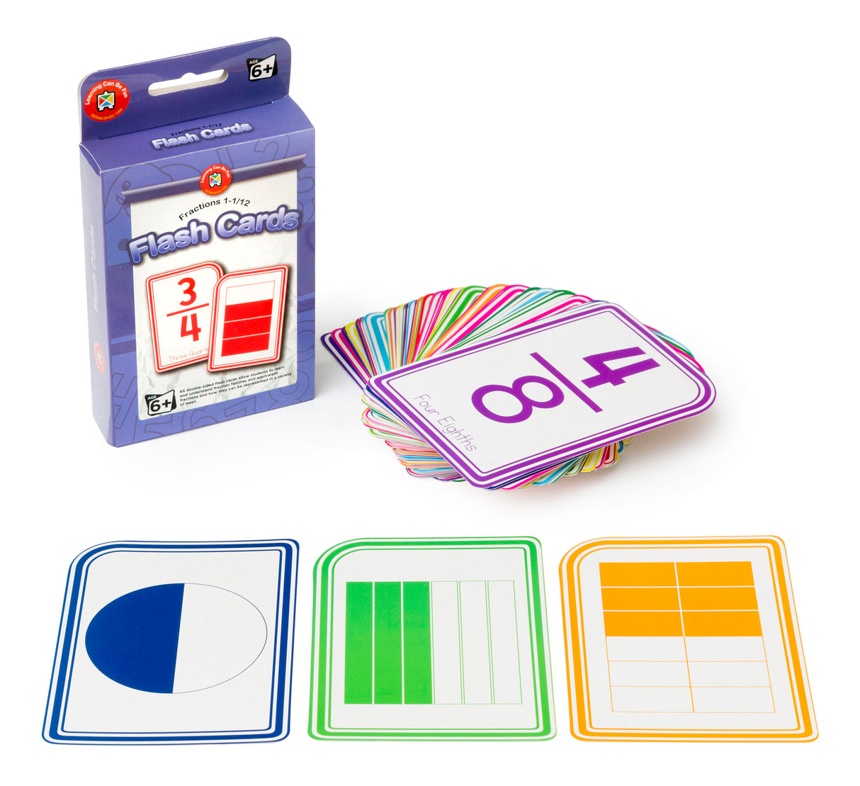 Flash Cards Fractions - Educational Vantage