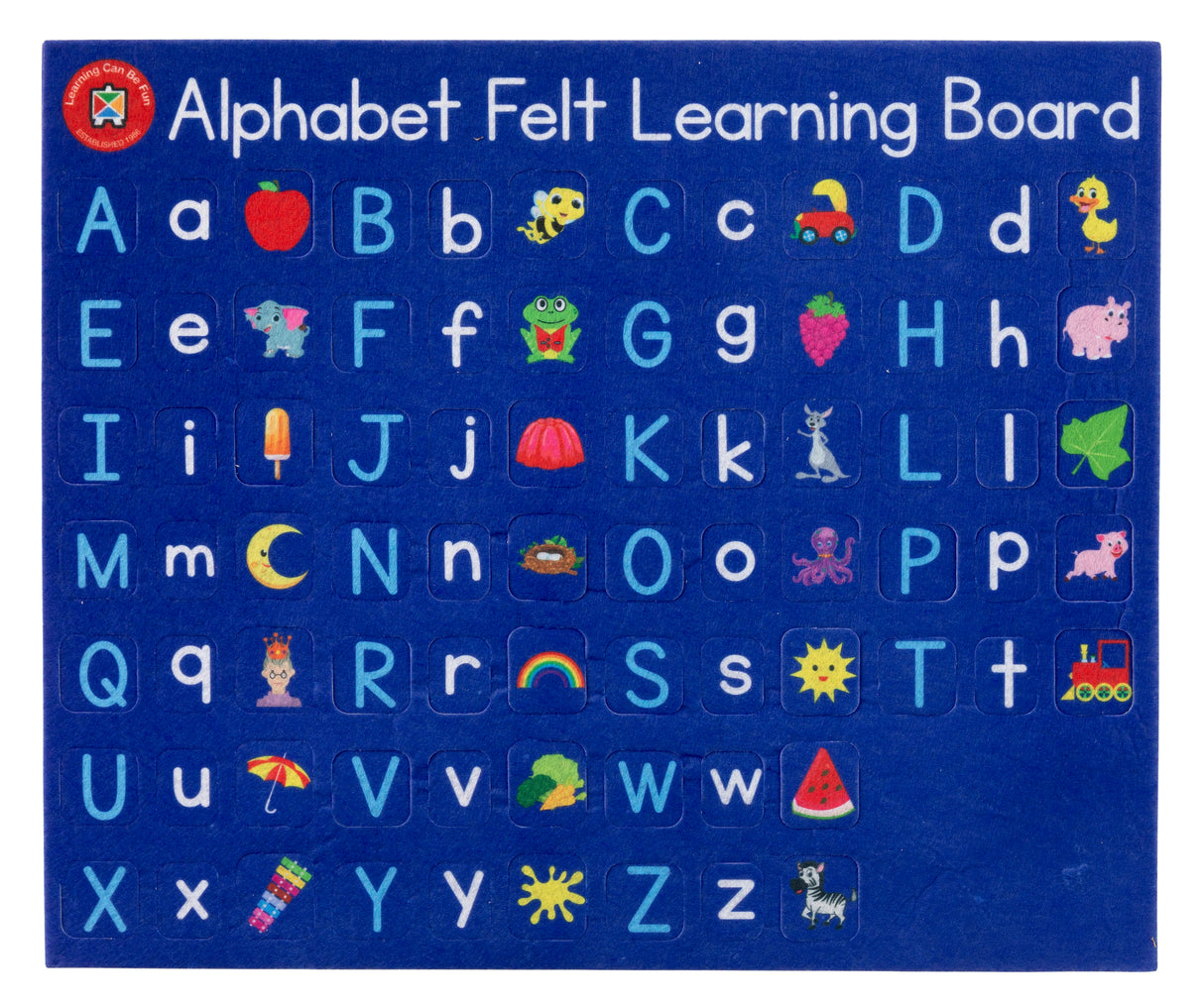Felt Learning Board Alphabet - Educational Vantage