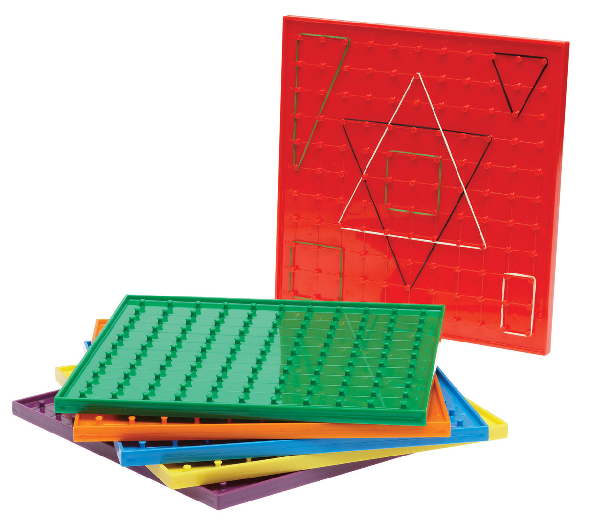 Geoboard Large Set of 6 - Educational Vantage
