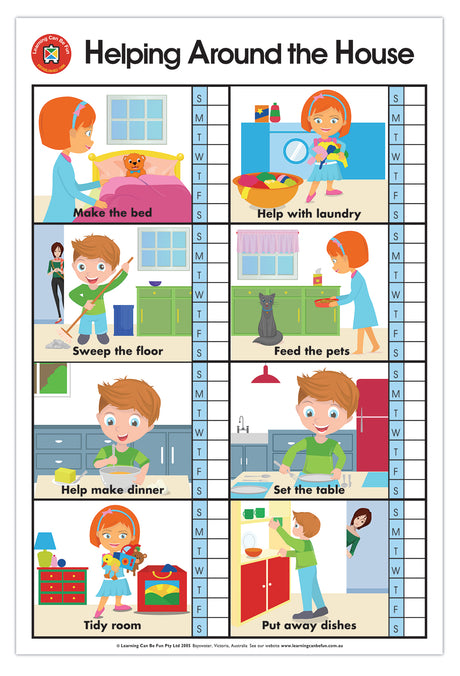 Helping Around The House - Educational Vantage