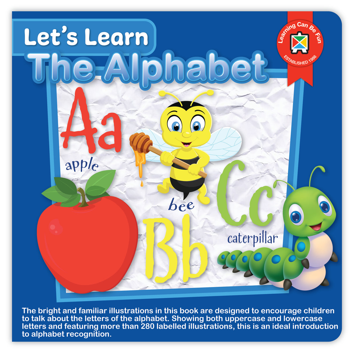 Let's Learn The Alphabet Board Book - Educational Vantage