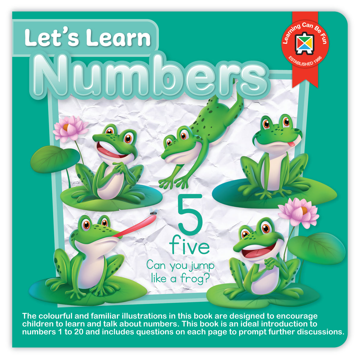 Let's Learn Numbers Board Book - Educational Vantage