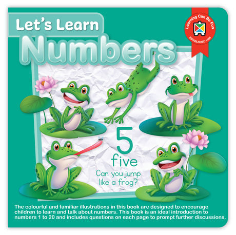 Let's Learn Numbers Board Book - Educational Vantage