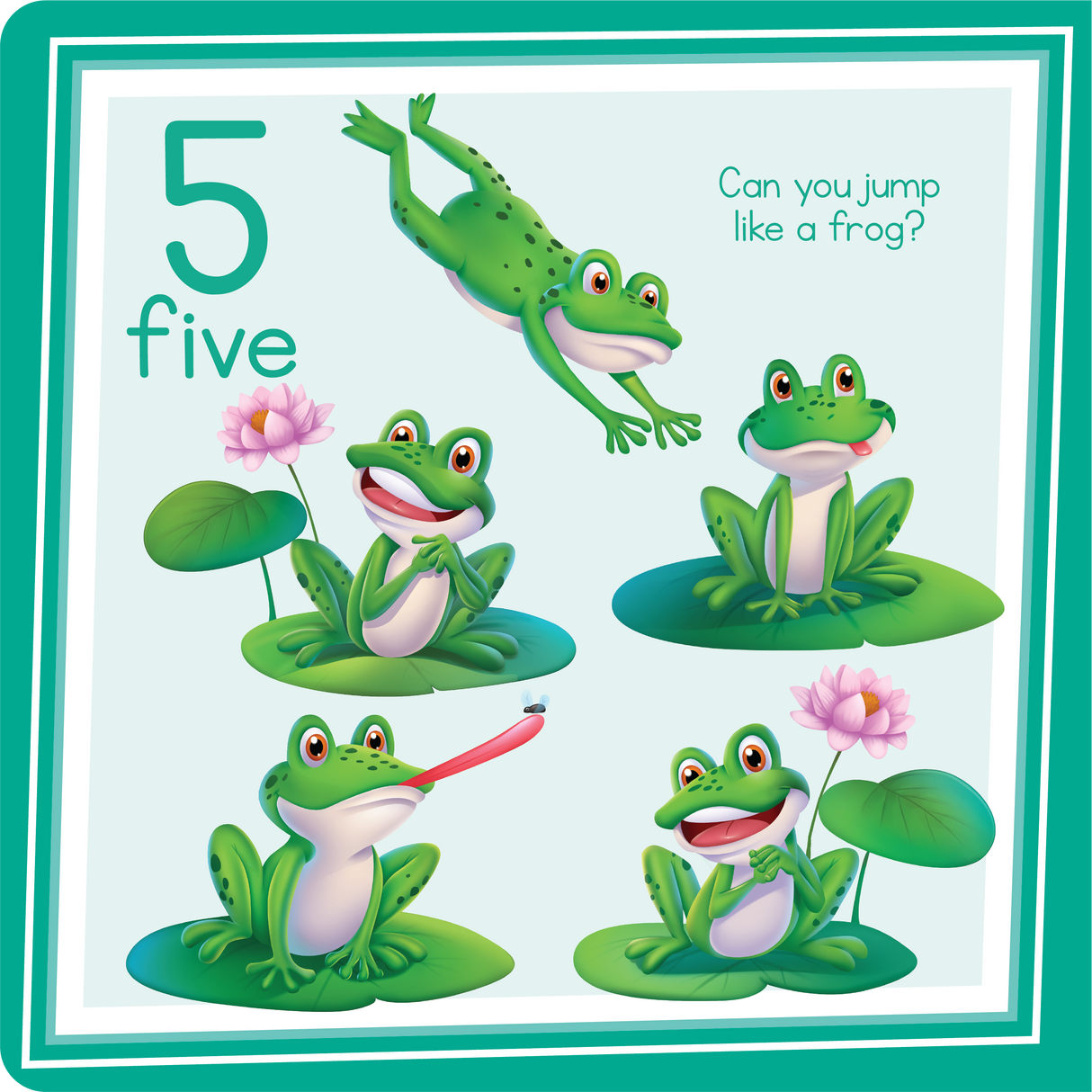 Let's Learn Numbers Board Book - Educational Vantage