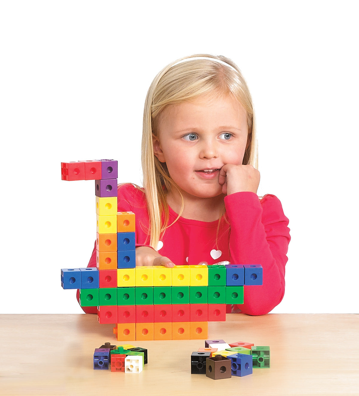 Linking Cubes Jar of 100 (2cm) - Educational Vantage