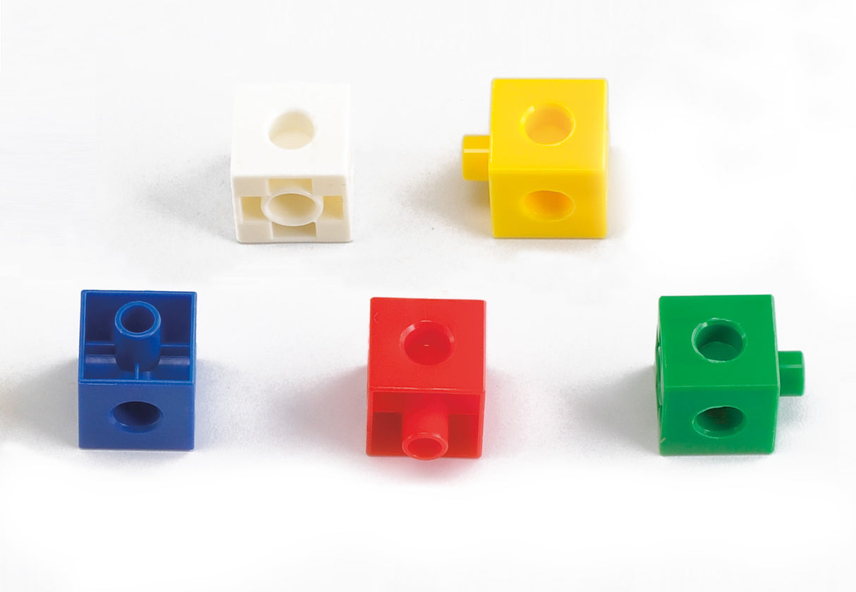 Linking Cubes Jar of 100 (2cm) - Educational Vantage