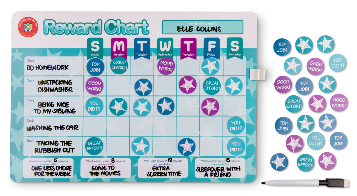 Magnetic Reward Chart - Educational Vantage