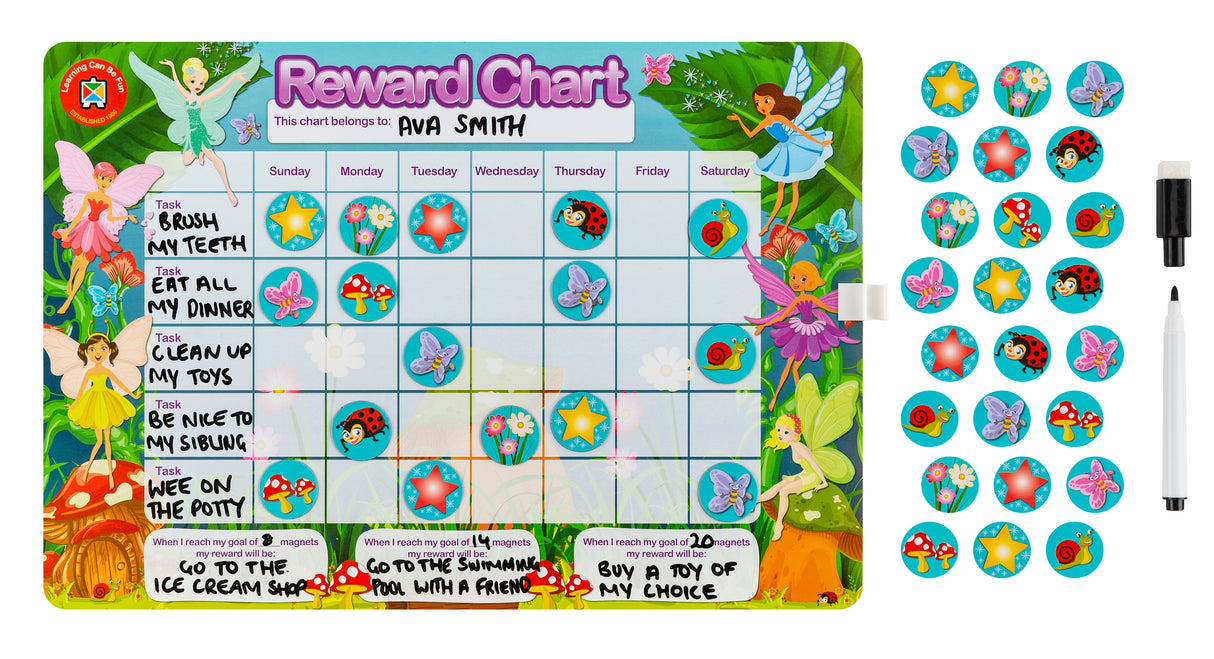 Magnetic Reward Chart - Educational Vantage