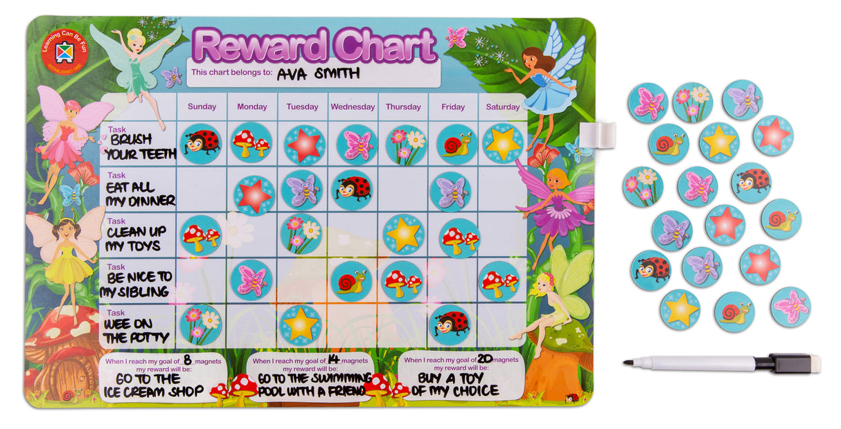 Magnetic Reward Chart - Educational Vantage