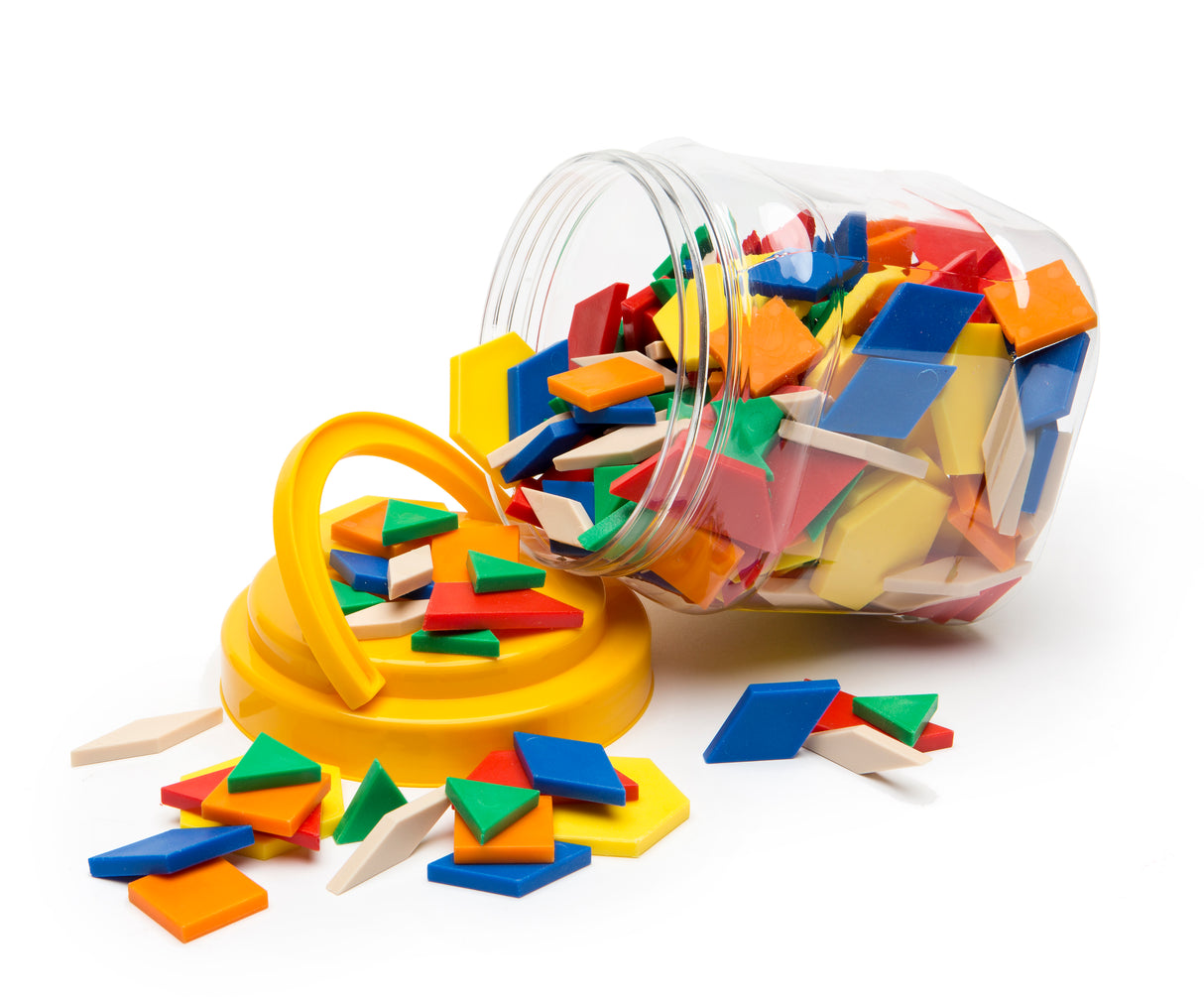 Plastic Pattern Blocks - Educational Vantage